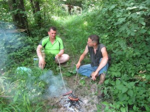 camp-fire-slovenia